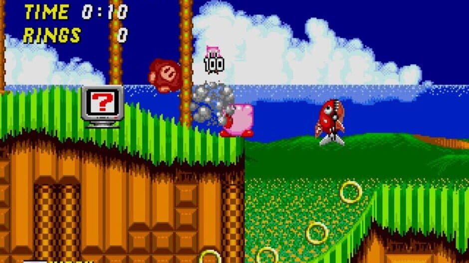 Скриншот 5 из Kirby in Sonic the Hedgehog 2