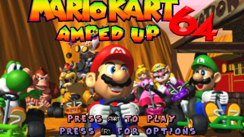Скриншот 2 из Mario Kart 64: Amped Up - Version 3