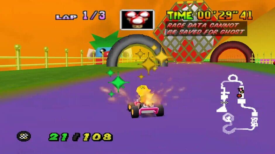 Скриншот 11 из Mario Kart 64: Amped Up - Version 3