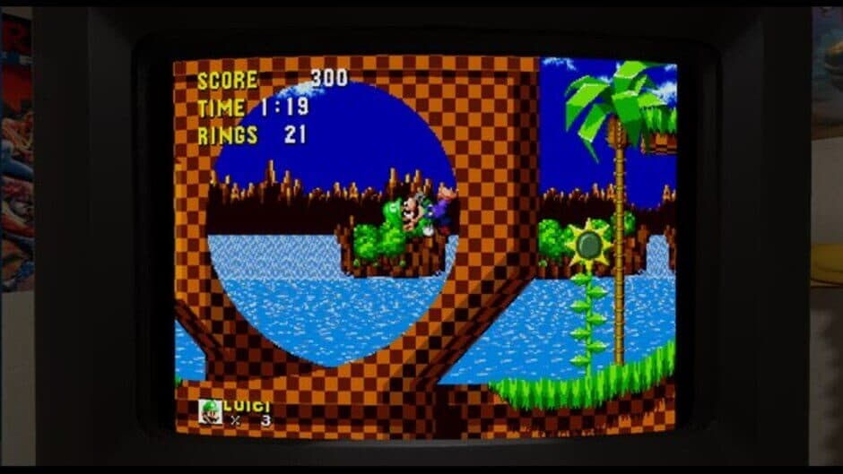 Скриншот 3 из Luigi in Sonic the Hedgehog