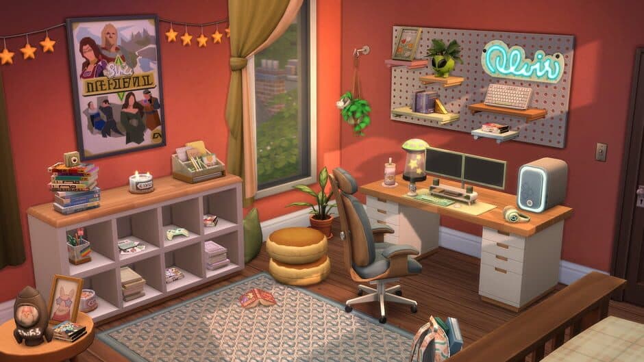 Скриншот 1 из The Sims 4: Comfy Gamer Kit