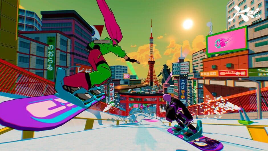 Скриншот 3 из HyperYuki: Snowboard Syndicate