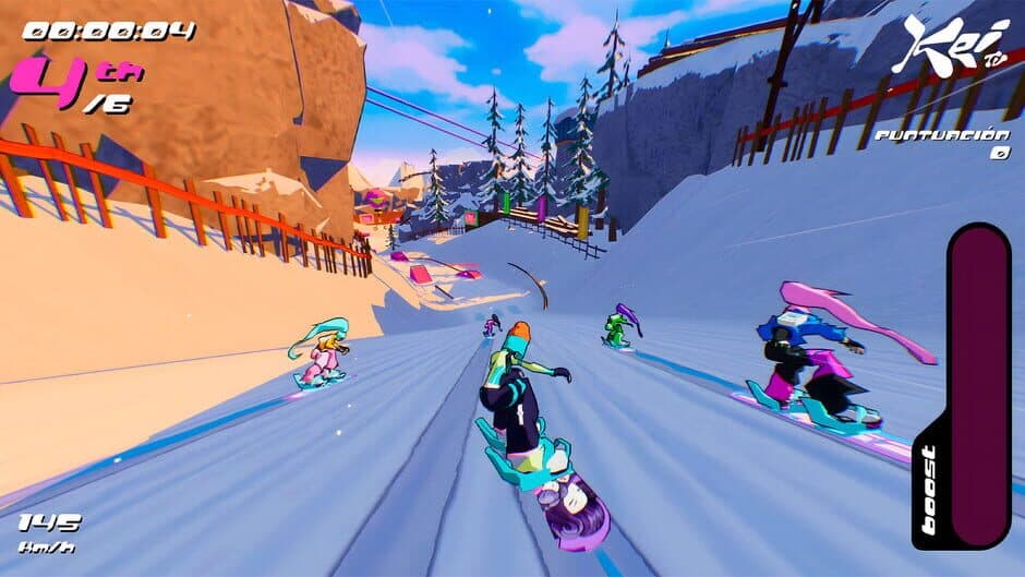 Скриншот 4 из HyperYuki: Snowboard Syndicate