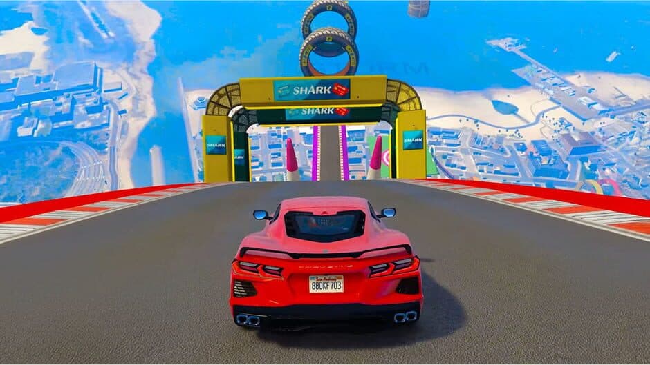 Скриншот 4 из Car Stunt Hero Simulator 2025