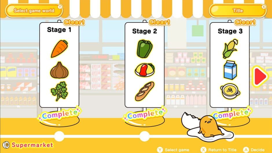 Скриншот 6 из Gudetamarun: Running Gudetama! But Gudetama wants to be Gudegude