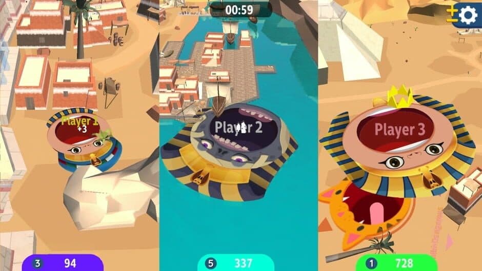 Скриншот 6 из Hole io: Egypt Edition