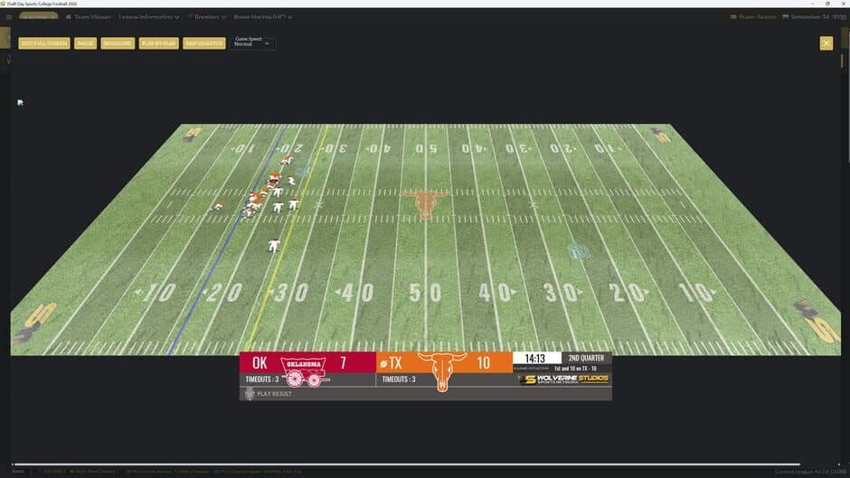 Скриншот 4 из Draft Day Sports: College Football 2026
