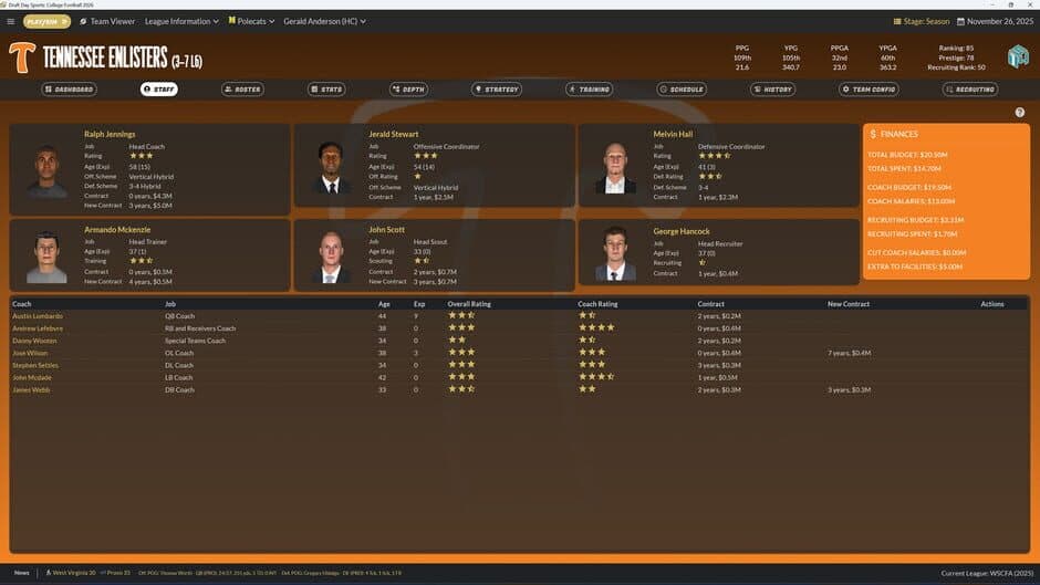 Скриншот 7 из Draft Day Sports: College Football 2026