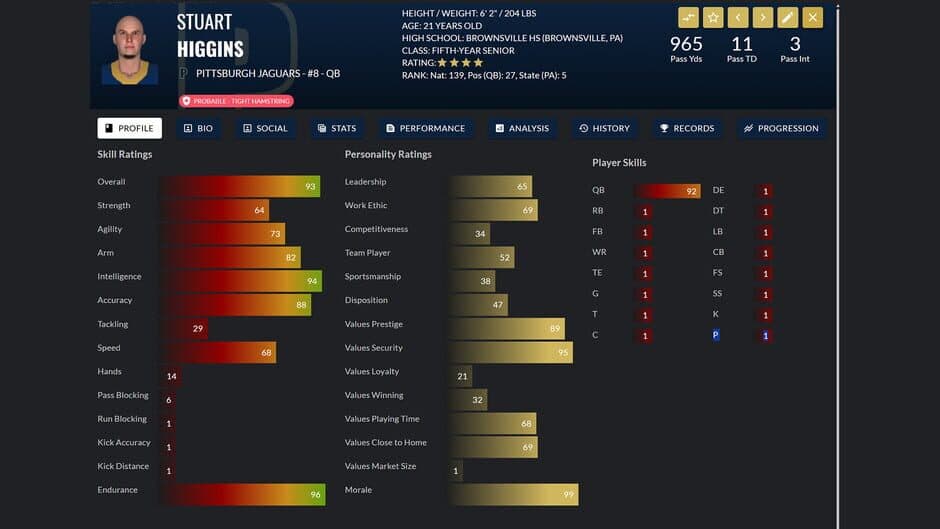 Скриншот 2 из Draft Day Sports: College Football 2026