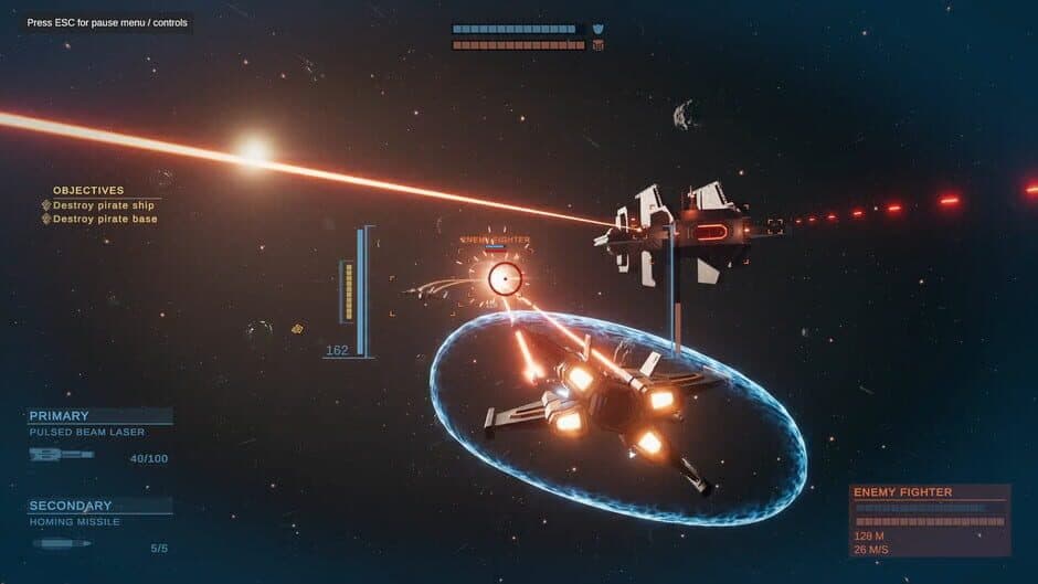 Скриншот 1 из Starship Fighters: Galactic Warfare