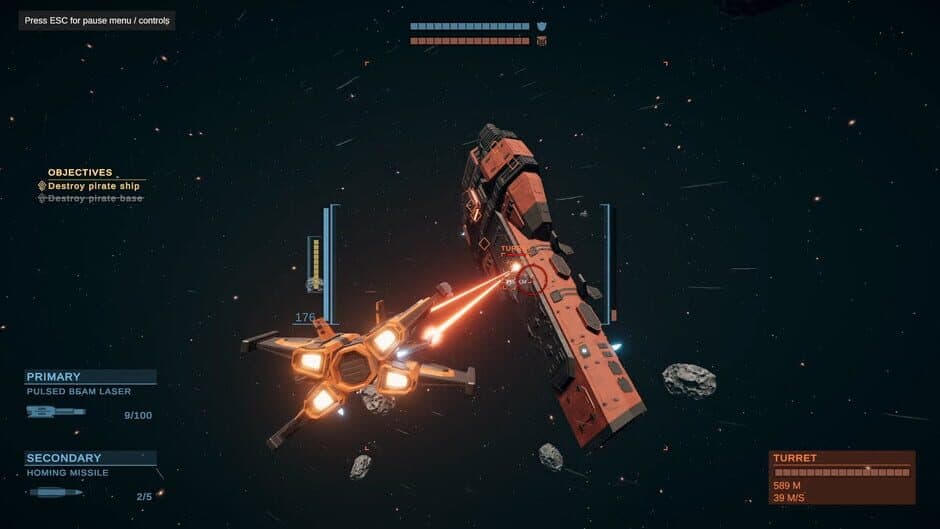 Скриншот 3 из Starship Fighters: Galactic Warfare