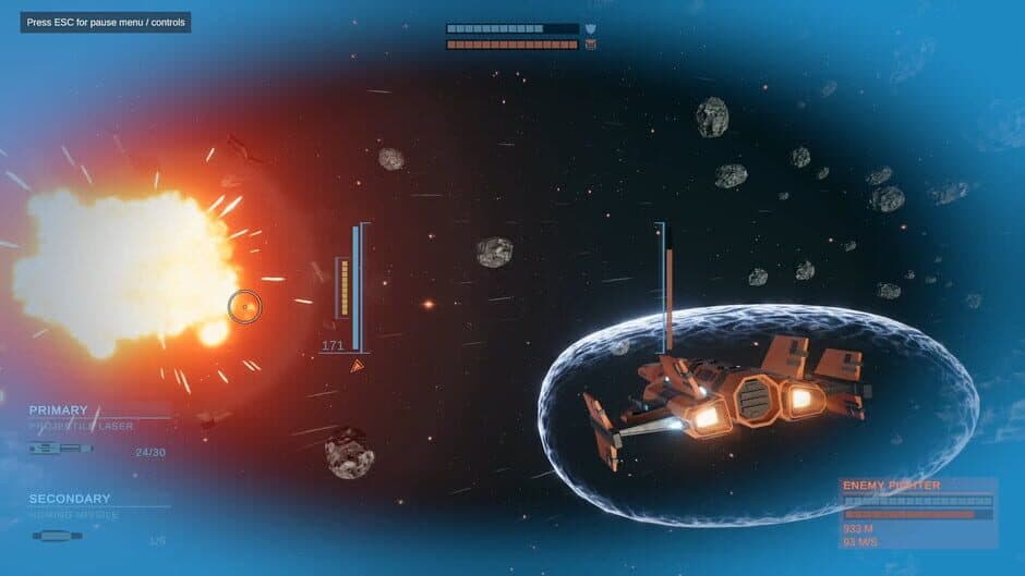 Скриншот 4 из Starship Fighters: Galactic Warfare