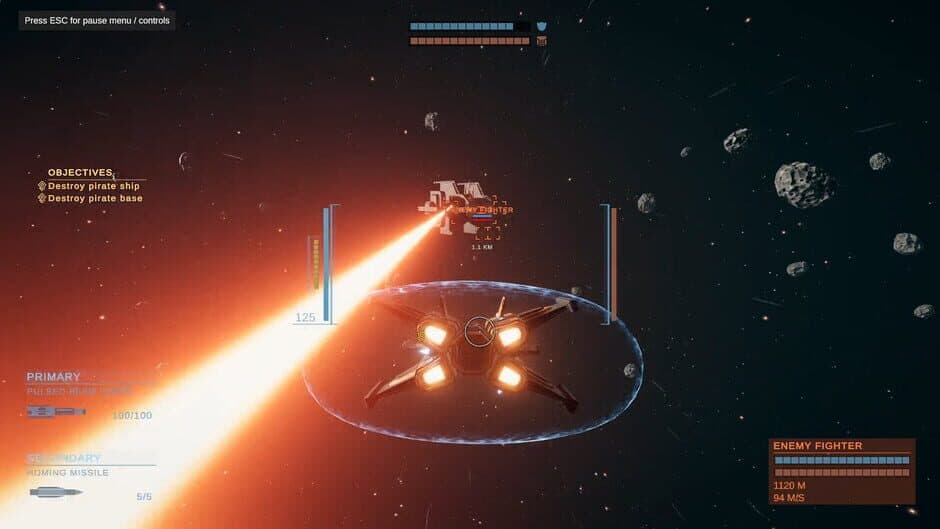 Скриншот 5 из Starship Fighters: Galactic Warfare