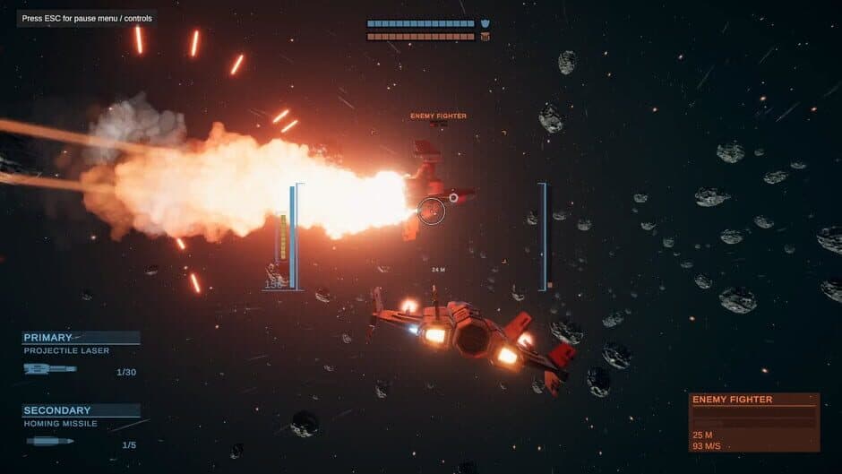 Скриншот 6 из Starship Fighters: Galactic Warfare