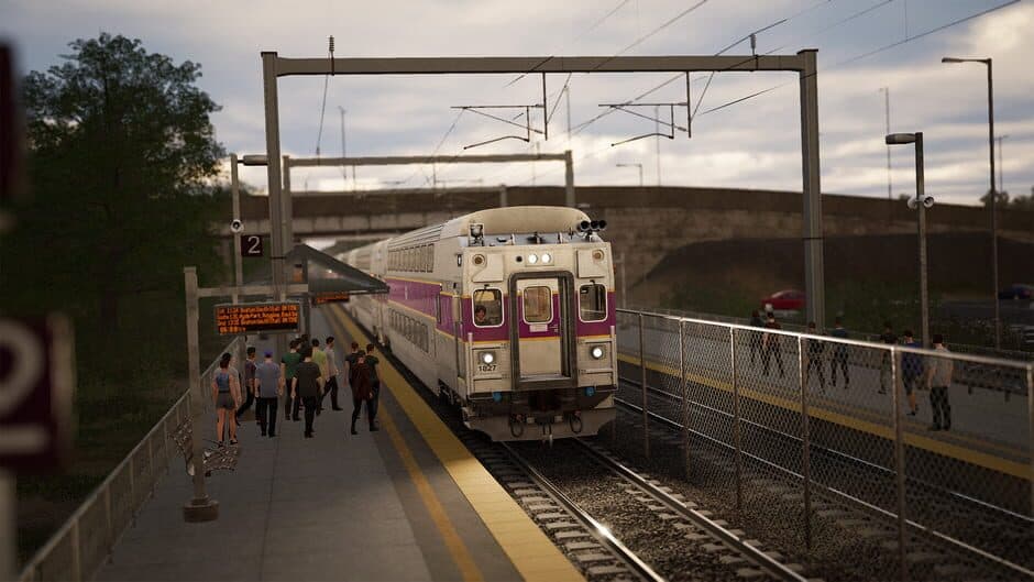 Скриншот 4 из Train Sim World 5: MBTA Providence/Stoughton Line HSP46 Pack