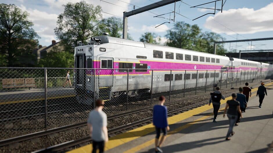 Скриншот 5 из Train Sim World 5: MBTA Providence/Stoughton Line HSP46 Pack
