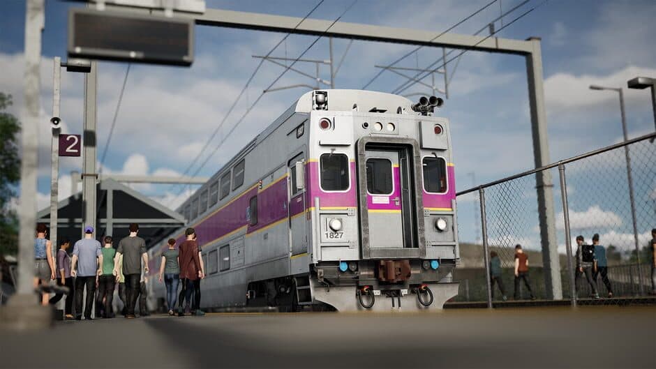 Скриншот 8 из Train Sim World 5: MBTA Providence/Stoughton Line HSP46 Pack