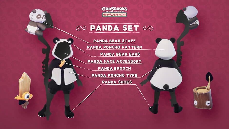 Скриншот 2 из Oddsparks: An Automation Adventure - Animal Costumes Pack