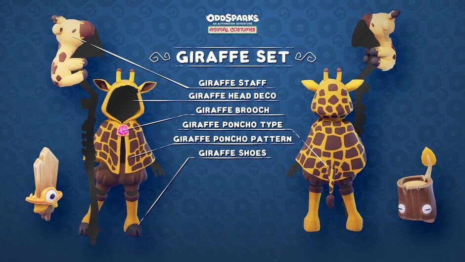 Скриншот 4 из Oddsparks: An Automation Adventure - Animal Costumes Pack