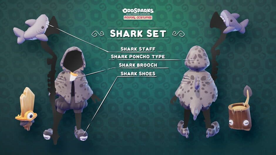Скриншот 6 из Oddsparks: An Automation Adventure - Animal Costumes Pack