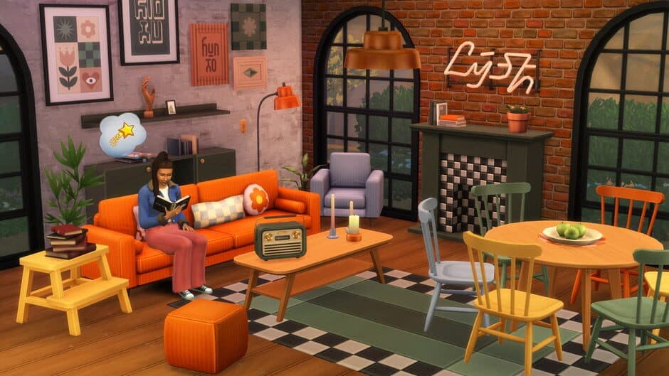 Скриншот 1 из The Sims 4: Cozy Kitsch Kit