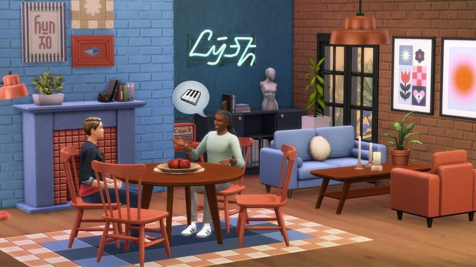 Скриншот 2 из The Sims 4: Cozy Kitsch Kit