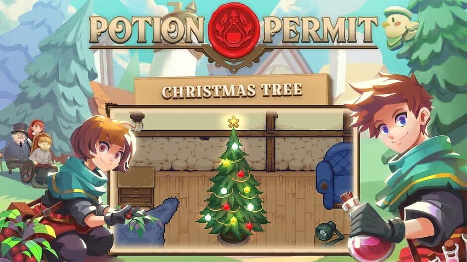 Скриншот 1 из Potion Permit: Christmas Tree