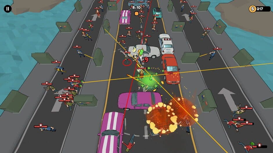 Скриншот 4 из Just Move: Clean City Messy Battle