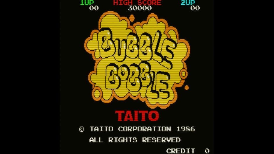 Скриншот 1 из Bubble Bobble