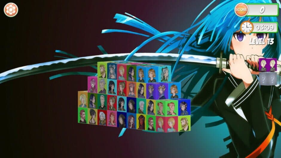 Скриншот 1 из Mahjong Dimensions 3D: Fantasy Anime