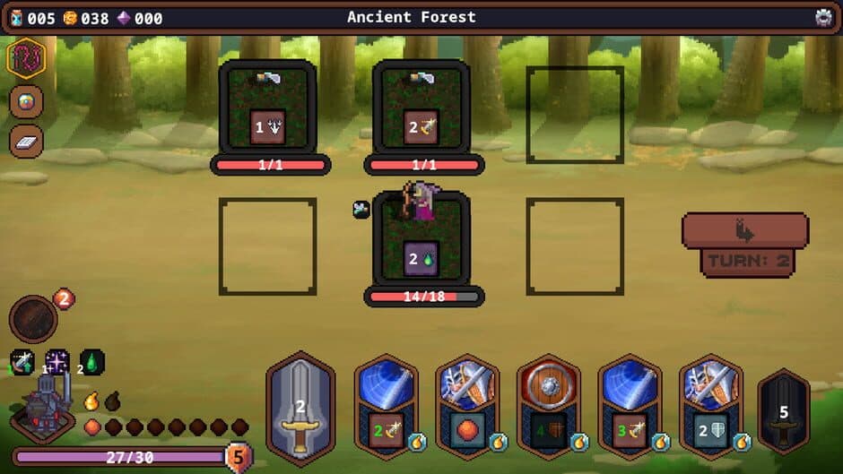 Скриншот 1 из Dice Card Heroes