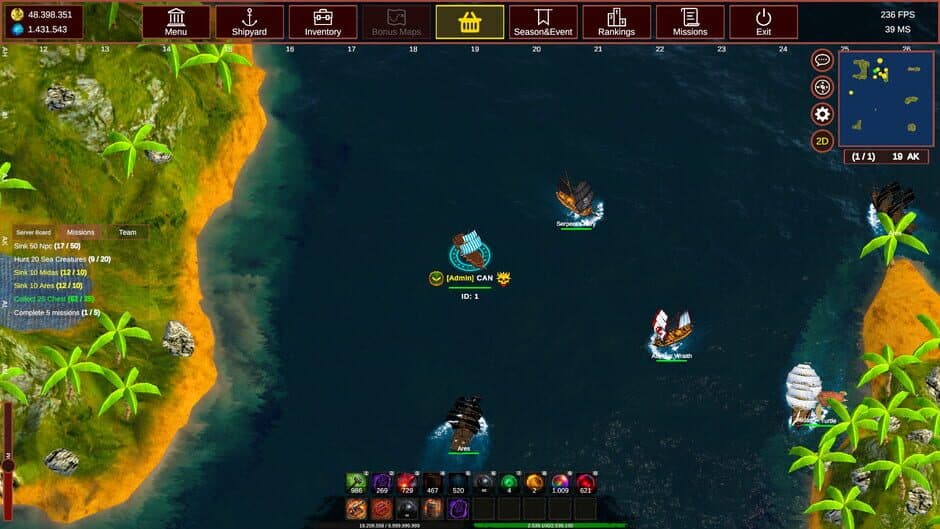 Скриншот 1 из King of the Pirates