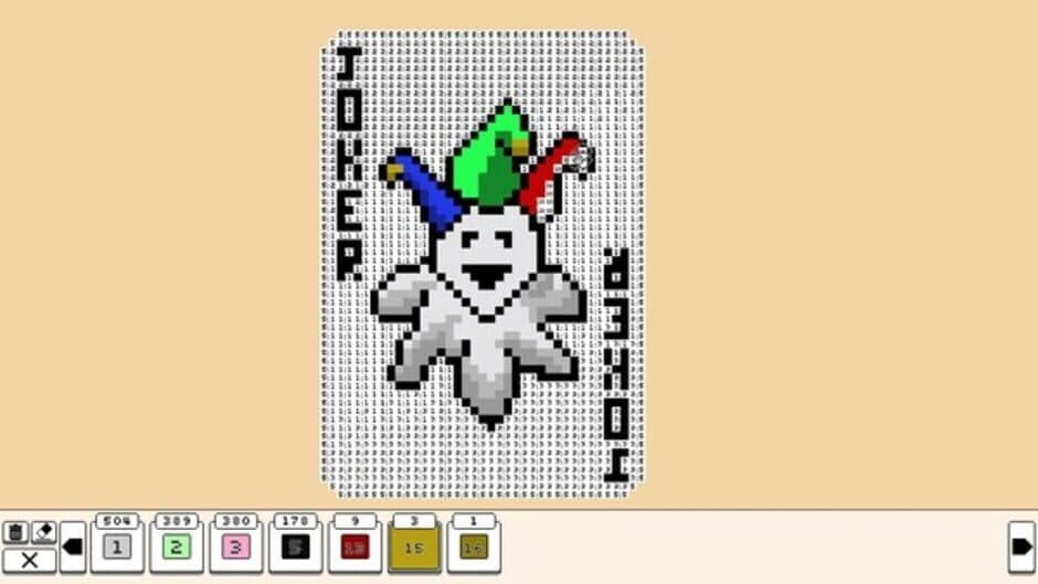 Скриншот 1 из Coloring Pixels: Playing Cards