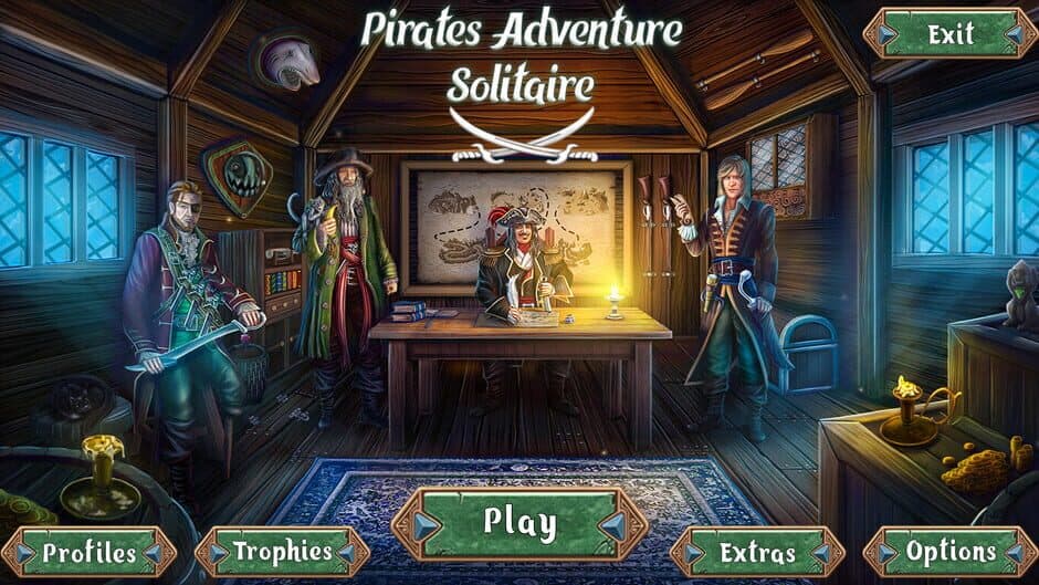 Скриншот 2 из Pirates Adventure Solitaire