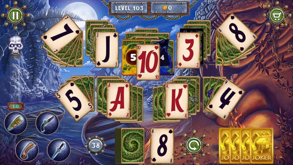 Скриншот 5 из Pirates Adventure Solitaire