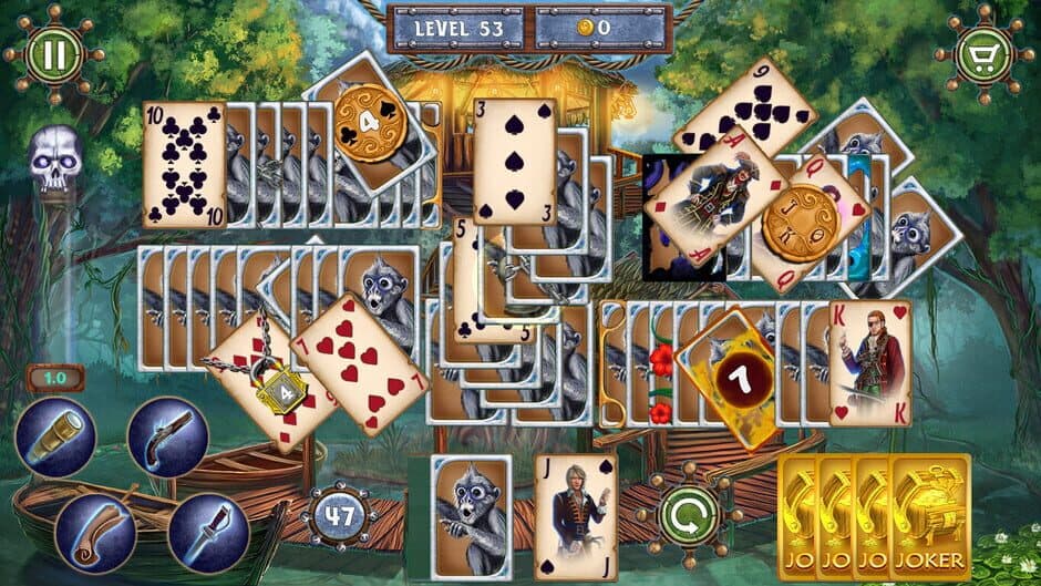 Скриншот 7 из Pirates Adventure Solitaire