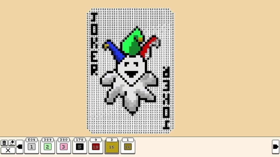 Скриншот 9 из Coloring Pixels: Playing Cards