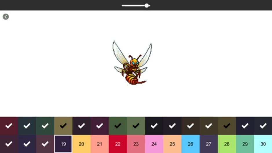 Скриншот 4 из Retro-Pixel Color Palette: Color by Number