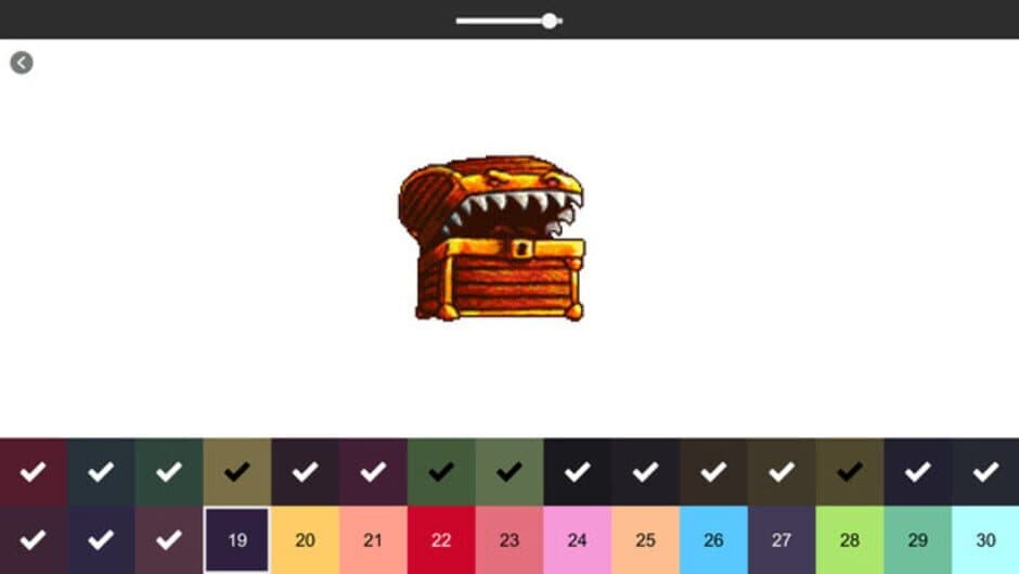 Скриншот 5 из Retro-Pixel Color Palette: Color by Number