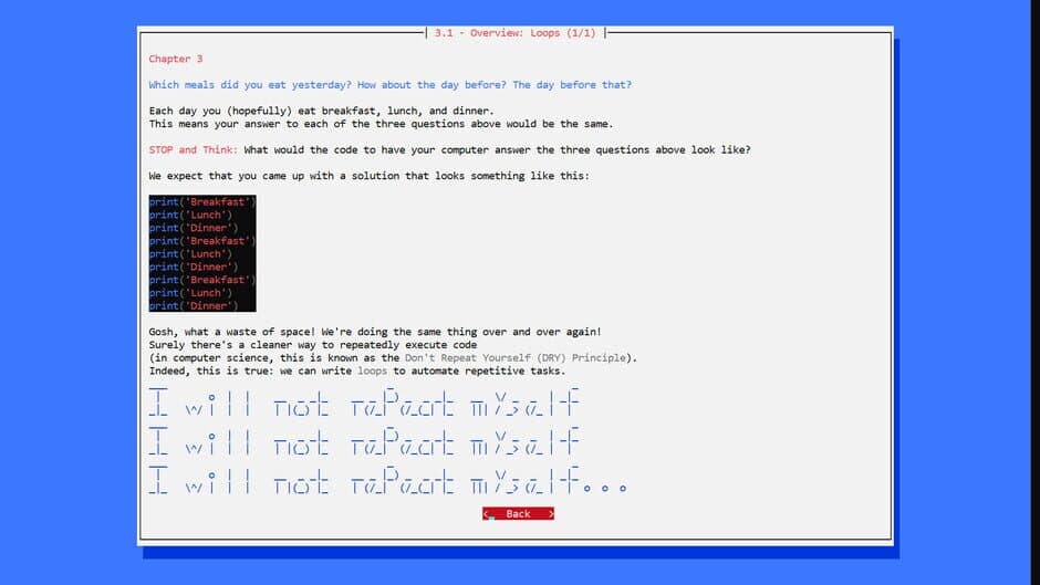 Скриншот 2 из Learn Programming: Python - Retro