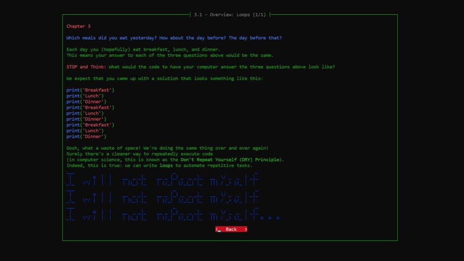 Скриншот 5 из Learn Programming: Python - Retro
