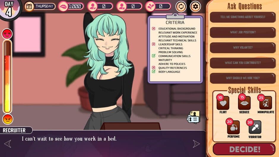 Скриншот 6 из Horny Recruiter