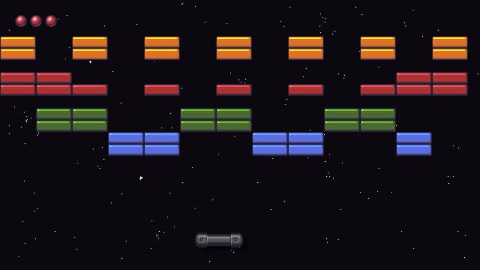 Скриншот 1 из 2D Brick Breaker Game Remastered