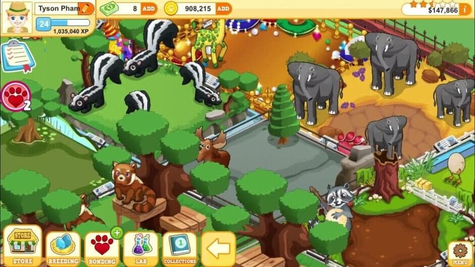 Скриншот 1 из Tiny Zoo Friends