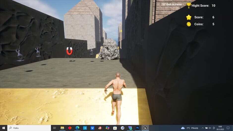 Скриншот 2 из Man Without Clothes Runner