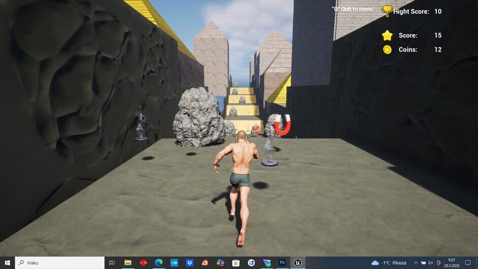 Скриншот 4 из Man Without Clothes Runner