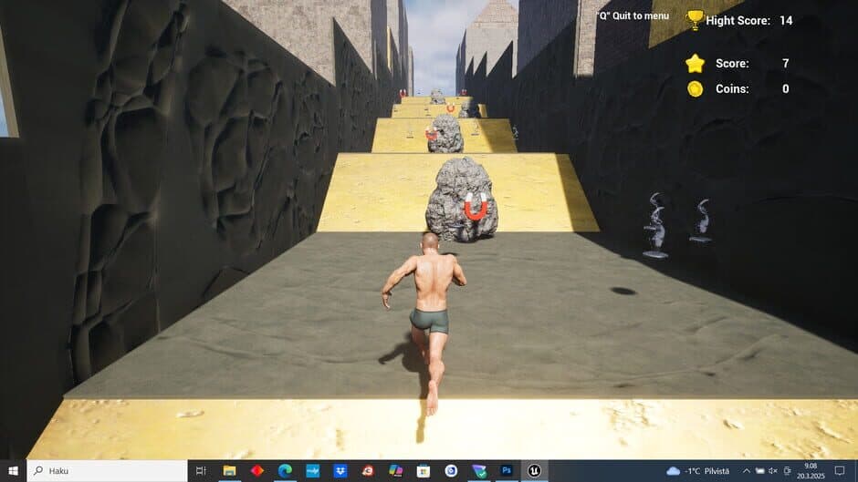 Скриншот 5 из Man Without Clothes Runner