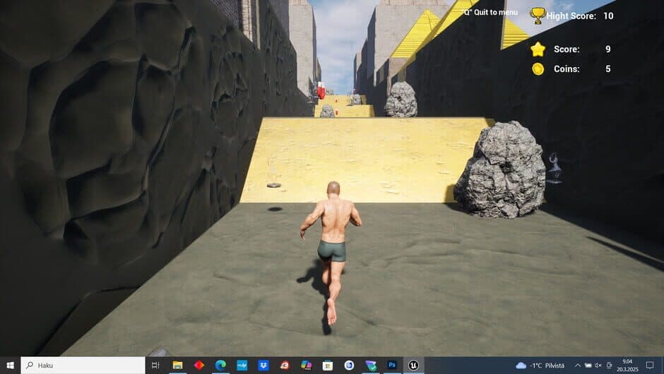 Скриншот 3 из Man Without Clothes Runner