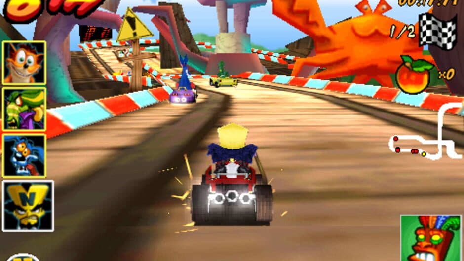 Скриншот 2 из Crash Bandicoot Nitro Kart 3D
