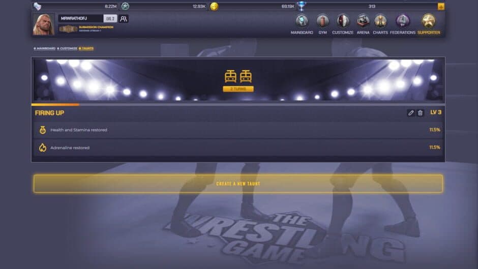 Скриншот 5 из The Wrestling Game